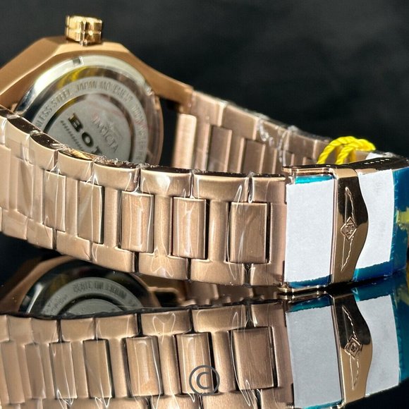 NEW Invicta 31835 Bolt 48MM Blue Dial Rose-Tone Stainless Steel Bracelet Watch - Picture 8 of 10